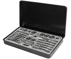 TAPS + DIES rinkinys 24 pt. / SCHEPPACH