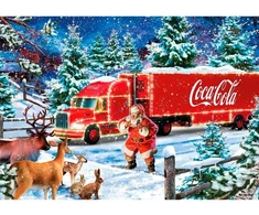 Dėlionė Schmidt Spiele Schmidt Spiele Coca Cola: Christmas Truck, Puzzle (1000 pieces)