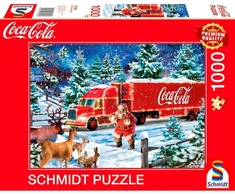 Dėlionė Schmidt Spiele Schmidt Spiele Coca Cola: Christmas Truck, Puzzle (1000 pieces)