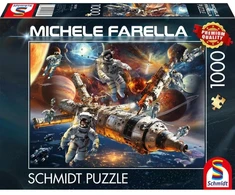 Schmidt Spiele Dėlionė PQ 1000 Michele Farella Weightless G3