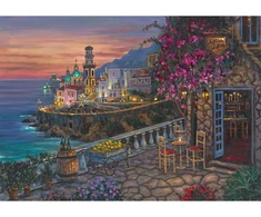 Schmidt Spiele Dėlionė 58648, 1000 vnt., 69.3 cm x 49.3 cm, Robert Finale, Limoncelli Atrani, kartonas, įvairiaspalvė, nuo 12 m.