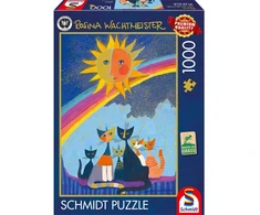 Schmidt Spiele Dėlionė 58657, 69.3 cm, 49.3 cm, 1000 vnt., daugiaspalvė, Rosina Wachtmeister, kartonas, 12 m., ne 3D