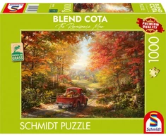 Schmidt Spiele dėlionė Blend Cota Back Home 58640, 1000 vnt., 69.3 cm x 49.3 cm, kartonas, įvairiaspalvė, nuo 12 m.