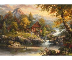 Schmidt Spiele Dėlionė Blend Cota Summer House 58639, 1000 vnt., 69.3x49.3 cm, kartonas, įvairiaspalvė, nuo 12 m.