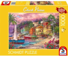 Schmidt Spiele Dėlionė Chuck Pinson: Küstenzauber 58556, 1000 vnt., 69,3x49,3 cm, kartonas, kraštovaizdžio motyvas, 12+ metų