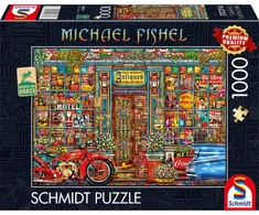 Schmidt Spiele Dėlionė Michael Fishel Treasures Of Bygone Times 58613, 1000 vnt., 69.3x49.3 cm, įvairiaspalvė, kartonas, nuo 12 m.