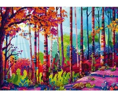 Schmidt Spiele Dėlionė Redina Tili In The Heart Of The Forest 58643, 1000 vnt., 69.3x49.3 cm, kartonas, įvairiaspalvė, nuo 12 m.