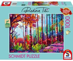 Schmidt Spiele Dėlionė Redina Tili In The Heart Of The Forest 58643, 1000 vnt., 69.3x49.3 cm, kartonas, įvairiaspalvė, nuo 12 m.
