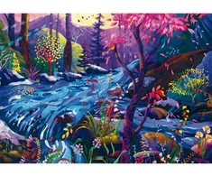 Schmidt Spiele dėlionė Redina Tili River Of Dreams 58641, 1000 vnt., 49.3 cm x 69.3 cm, kartonas, įvairiaspalvė, nuo 12 m.