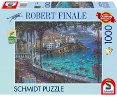 Schmidt Spiele Dėlionė Robert Finale Amalfi Coast 58646, 1000 vnt., 69.3 cm x 49.3 cm, daugiaspalvė, kartonas, nuo 12 m.
