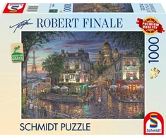 Schmidt Spiele dėlionė Robert Finale Montmatre 58645, 1000 vnt., 49.3 cm x 69.3 cm, įvairiaspalvė, kartonas, nuo 12 m.
