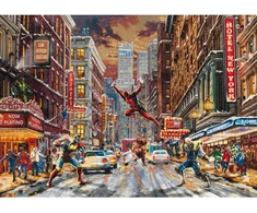 Dėlionė Schmidt Spiele Puzzle PQ 1000 Thomas Kinkade Deadpool Marvel G3