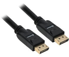 „Sharkoon DisplayPort“ – „DisplayPort“ kabelis 5 m juodas (4044951021444)