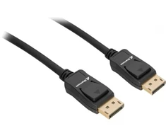 Sharkoon Kabelis Displayport 1.4 (Stecker > Stecker) 8K (juodas, 5 Meter)