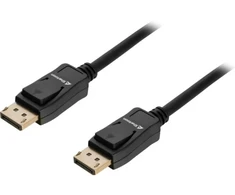 Sharkoon Kabelis Displayport 1.4 (Stecker > Stecker) 8K (juodas, 5 Meter)