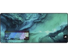 Klaviatūra Sharkoon SKILLER SGK50 S3 Ultimate Rev2 mint mėlynas QWERTZ