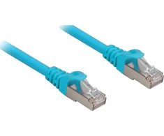 Sharkoon Patchkabel RJ45 Cat.6a SFTP (blau, 10 Meter, LSOH (Halogenfrei))