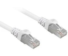 Sharkoon Patchkabel RJ45 Cat.6a SFTP (baltas, 10 Meter, LSOH (Halogenfrei))