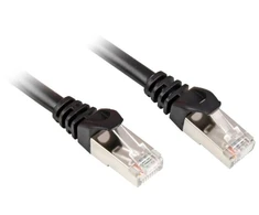 Sharkoon Network Cable RJ45 CAT.6 SFTP - 15m - juodas