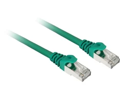 Sharkoon Patchkabel SFTP, RJ-45, mit Cat.7a Rohkabel (grün, 5 Meter)