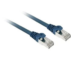 Sharkoon Patchkabel SFTP, RJ-45, mit Cat.7a Rohkabel (blau, 2 Meter)