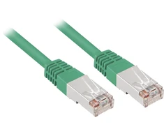Sharkoon Patchkabel RJ45 Cat.5e SFTP (grün, 1,5 Meter)