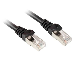 Sharkoon Patchkabel RJ45 Cat.6 SFTP (juodas, 1,5 Meter)
