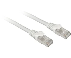 Sharkoon patch network cable SFTP, RJ-45, with Cat.7a raw cable (baltas, 3 meters)