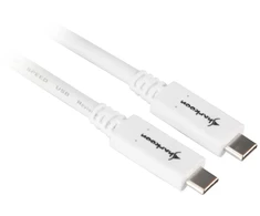 Sharkoon USB 3.1 C-C wh 0,5m – skaitmeninis