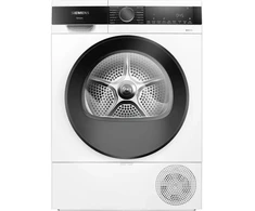 Skalbimo mašina Siemens šilumos siurblio džiovintuvas WQ33G2D41, 9kg, 1.1kWh, 63dB, 112l, 600W, 220–240V, baltas, ekranas, kondensacinis