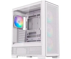 Silentware Air 2000 ARGB AIR2000WHITE, kompiuterio korpusas, baltas, Extended ATX, 7 ventiliatoriai, Tempered Glass, 2x USB 3.0