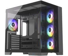 Silentware Vaizdas A-RGB (juodas, grūdintas stiklas x2)