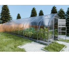 Meistro Kodas KLASIKA DROP šiltnamis 2,5x10 (25 m2) su 6 mm danga