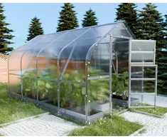 Meistro Kodas KLASIKA DROP šiltnamis 2,5x4 (10 m2) su 6 mm danga