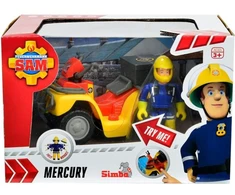 Figūrėlė Simba Strażak Sam - Quad Mercury (109257657)