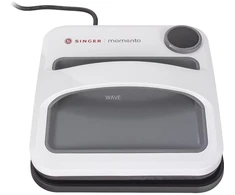 Siuvimo mašina Singer Momento Square Press 220453104, 2400 W, 300 ml, 45 g/min, 1.8 m, keraminis padas, garas, apsauga nuo lašų