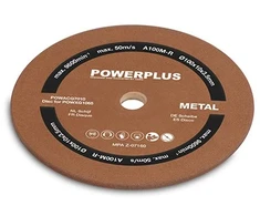 Šlifavimo diskas grandinių galąstuvui pjūklo grandinėms galąsti 100x10x3.5mm POWACG7010 POWERPLUS