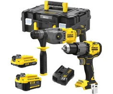 Stanley Rinkinys 18V V20 SFMCD726+SFMCH900 1*4.0AH 1*2.0AH