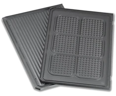 Steba Grilis Plate: Bottom, Fluted., - Accessories: PG4