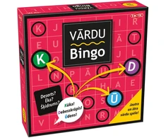 TACTIC Žaidimas "Žodžių Bingo", latvių kalba,