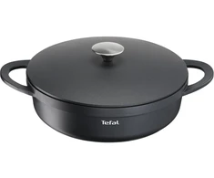 TEFAL Keptuvė gili su aliuminio dangteliu TRATTORIA 28cm ###