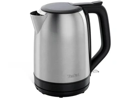 Tefal Virdulys KO5S2DE Subito, 2400W, 1l, 220-240V, nerūdijantis plienas/juodas, automatinis išsijungimas, apsauga nuo perkaitimo