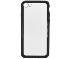 Tellur Juodas permatomas dėklas iPhone 8