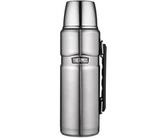 Thermos nerūdijančiojo plieno termosas 1,2 l sidabrinis Stainless King