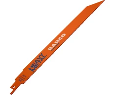 Bahco Tiesinio pjūklo geležtės Sandflex Bi-Metal 150mm*0,9mm ST 10TPI, metalui 2vnt