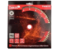 Tvardy Segmentuotas deimantinis diskas 230x12mm (25)