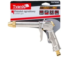 „Tvardy“ reguliuojamas sodo pistoletas, ilgas, BRASS-LINE (20)