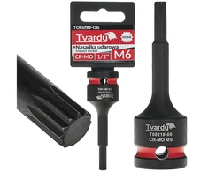 Tvardy Užmaiga smūginė SPLINE 1/2'' M6 CR-MO (10/100)