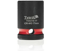 Tvardy Smūginė galvutė 1/2'' 6-kampė 17mm CR-MO (10/200)