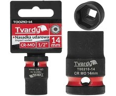 Tvardy Smūginė galvutė 1/2'' 6-kampė 14mm CR-MO (10/200)